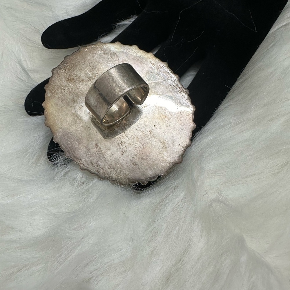 Silver Statement Ring - image 4